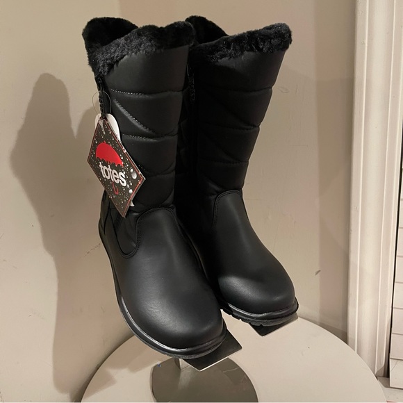 totes Women's Winter, Rain & Snow Boots Insulated Warm Fur-Lined,Mid-Calf Height - Picture 4 of 10